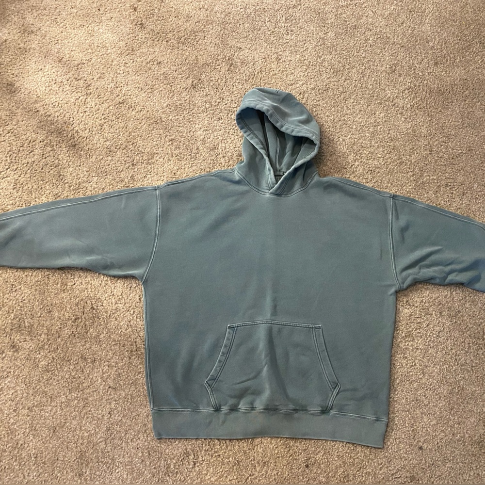 Abercrombie vintage style hoodie Green XL